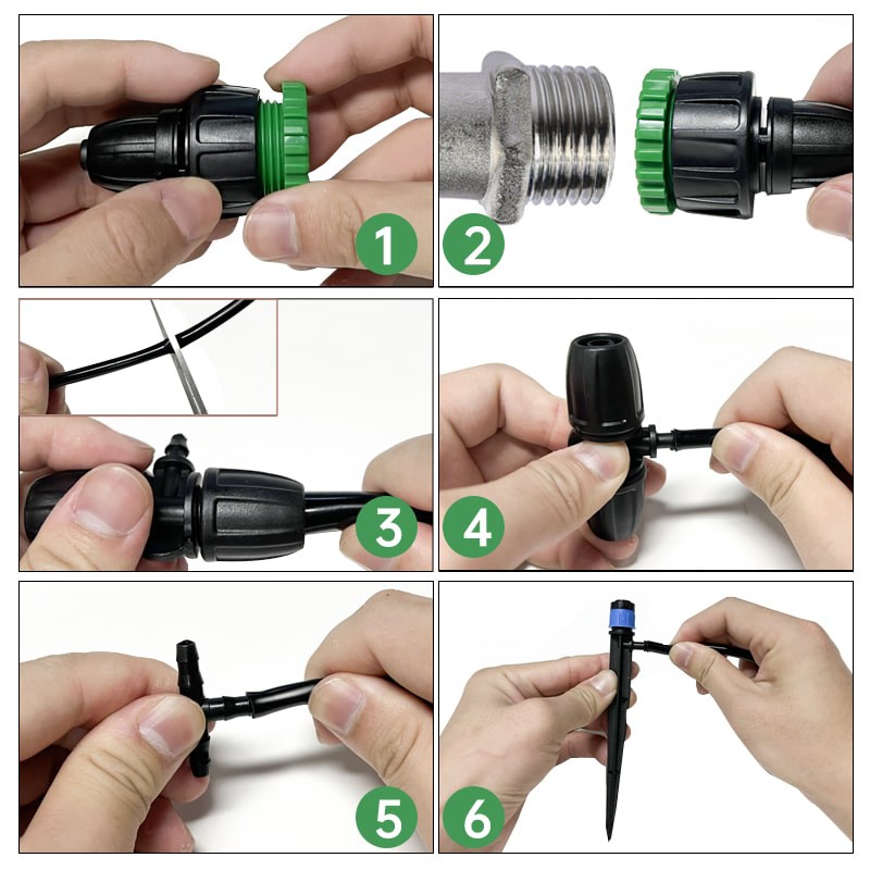 garden-watering-kit-installing