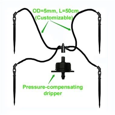 Arrow Drippers per l'irrigazione del giardino